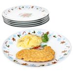 6er Set Candyman Speiseteller aus Porzellan_Bild_1