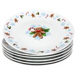 6er Set Candyman Speiseteller aus Porzellan_Bild_2