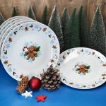 6er Set Candyman Speiseteller aus Porzellan_Bild_3