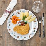 6er Set Candyman Speiseteller aus Porzellan_Bild_5