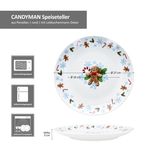 6er Set Candyman Speiseteller aus Porzellan_Bild_6