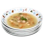 6er Set Candyman Suppenteller aus Porzellan_Bild_1