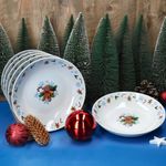 6er Set Candyman Suppenteller aus Porzellan_Bild_3