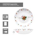 6er Set Candyman Suppenteller aus Porzellan_Bild_6