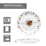 6er Set Candyman Kuchenteller aus Porzellan_Bild_5