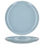 12tlg Frühstücksset Jasper Graublau für 6 Personen aus Steingut - 6x 414110 + 6x 414165_Bild_4