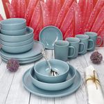 16tlg Kombiservice Jasper Graublau für 4 Personen aus Steingut - 4x 414110 + 4x 414196 + 4x 414219 + 4x 414226_Bild_6