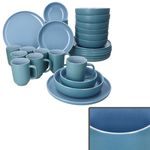 32tlg Kombiservice Jasper Ozeanblau für 8 Personen aus Steingut - 8x 414271 + 8x 414363 + 8x 414370 + 8x 414387a_Bild_2