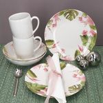 6tlg Frühstücksset OSSIA Tearose EXOTIC für 2 Personen aus Steingut - 582760/582750_Bild_6