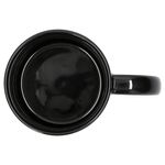 12er Set CARA schwarze-weiße Kaffeebecher aus Porzellan - A2010_Bild_4