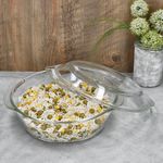 Brat- & Backform mit Deckel rund groß 2 Liter aus Glas - 90539_Bild_3