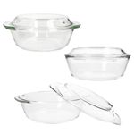 Brat- & Backform mit Deckel rund groß 2 Liter aus Glas - 90539_Bild_4