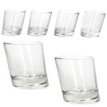 6er Set PISA schräge Whisky-Tumbler aus Glas - 11006820S_Bild_2