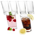 6er Set PISA schräge Longdrink-Gläser aus Glas - 11007020S_Bild_1