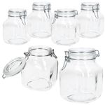 6er Set Einmachglas eckig Bügelverschluss PRIMA 2L - 17212520S_Bild_2