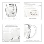 3tlg Set Fußball Gläser & Schale mit Henkel  – 14078145S_Bild_6