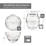 3tlg Set Fußball Gläser & Schale mit Henkel  – 14078145S_Bild_8
