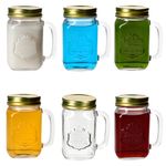 6er Set COUNTRY Trinkgläser mit Henkel & Schraubdeckel - 12004322S_Bild_1