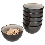 6er Set Puddingschale Reactive Glaze Dark Cement für 6 Personen aus Steingut – 24321908_Bild_1