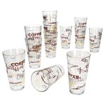 12er Set CANDY Latte Macchiato Gläser mit Schrift-Dekor 380ml_Bild_2
