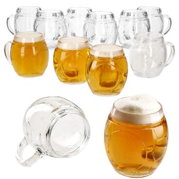 12er Set Fußball-Gläser mit Henkel für 12 Personen  – 12000120S_Bild_1