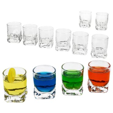 12er Set FROSTY Schnapsgläser aus Glas  - 11107122S_Bild_1