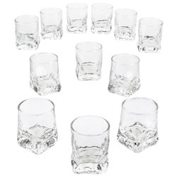 02-11107122S-Borgonovo-Frosty-Schnapsglaeser-70ml-12er-Set.jpg 12er Set FROSTY Schnapsgläser aus Glas - 11107122S_Bild_2