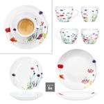 18tlg Kaffeeservice MARIE Porzellan für 6 Personen_Bild_5