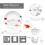 18tlg Kaffeeservice MARIE Porzellan für 6 Personen_Bild_7