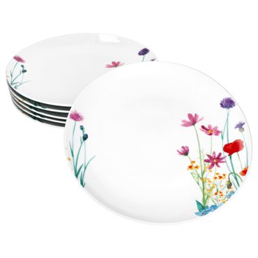6er Set MARIE Speiseteller Porzellan für 6 Personen_Bild_1
