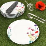 6er Set MARIE Speiseteller Porzellan für 6 Personen_Bild_3