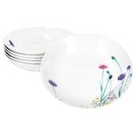 6er Set MARIE Suppenteller Porzellan für 6 Personen_Bild_1