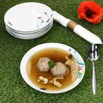 6er Set MARIE Suppenteller Porzellan für 6 Personen_Bild_3