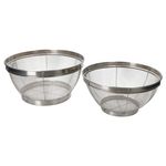 2er Set Küchensieb CARA klein & groß aus Edelstahl - 10882 & 10881_Bild_2