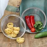 2er Set Küchensieb CARA klein & groß aus Edelstahl - 10882 & 10881_Bild_3