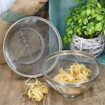 2er Set Küchensieb CARA klein & groß aus Edelstahl - 10882 & 10881_Bild_5