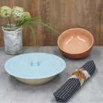 2er Set FLEX Frischhaltedeckel Ø20cm hellblau aus Silikon – 10052_Bild_5