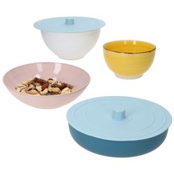 01-10052-Kela-Flex-Frischhaltedeckel-gross-20cm-2er-Set-Deko.jpg 2er Set FLEX Frischhaltedeckel Ø20cm hellblau aus Silikon – 10052_Bild_1