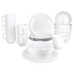 18tlg. Frühstücksservice TOMMY weiß Porzellan für 6 Personen_Bild_2