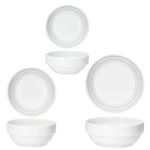 15tlg. Frühstücksservice TOMMY weiß Porzellan für 6 Personen_Bild_4