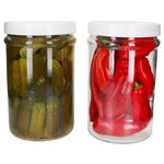 2er Set Vorratsgläser ORTES 5L mit weißem Kunststoffdeckel - 17307626U2_Bild_6