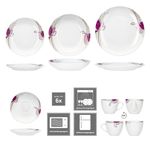 30tlg. Kombiservice VIOLA Porzellan für 6 Personen_Bild_6