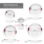 30tlg. Kombiservice VIOLA Porzellan für 6 Personen_Bild_8