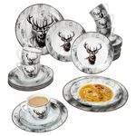 30tlg. Kombiservice ALOIS Porzellan für 6 Personen_Bild_1