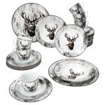 30tlg. Kombiservice ALOIS Porzellan für 6 Personen_Bild_2