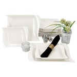 12tlg. Tafelservice IVORY aus Porzellan für 6 Personen_Bild_1