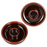 2er Set JUEGO Ton-Tapas Schale Ø 17cm dunkelbraun - 240733.4_Bild_2