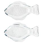 2er Set OSLO Fischplatte Größe M aus Glas - TT11192_Bild_2