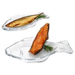 2er Set OSLO Fischplatte Größe M aus Glas - TT11192_Bild_6