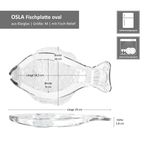 2er Set OSLO Fischplatte Größe M aus Glas - TT11192_Bild_7